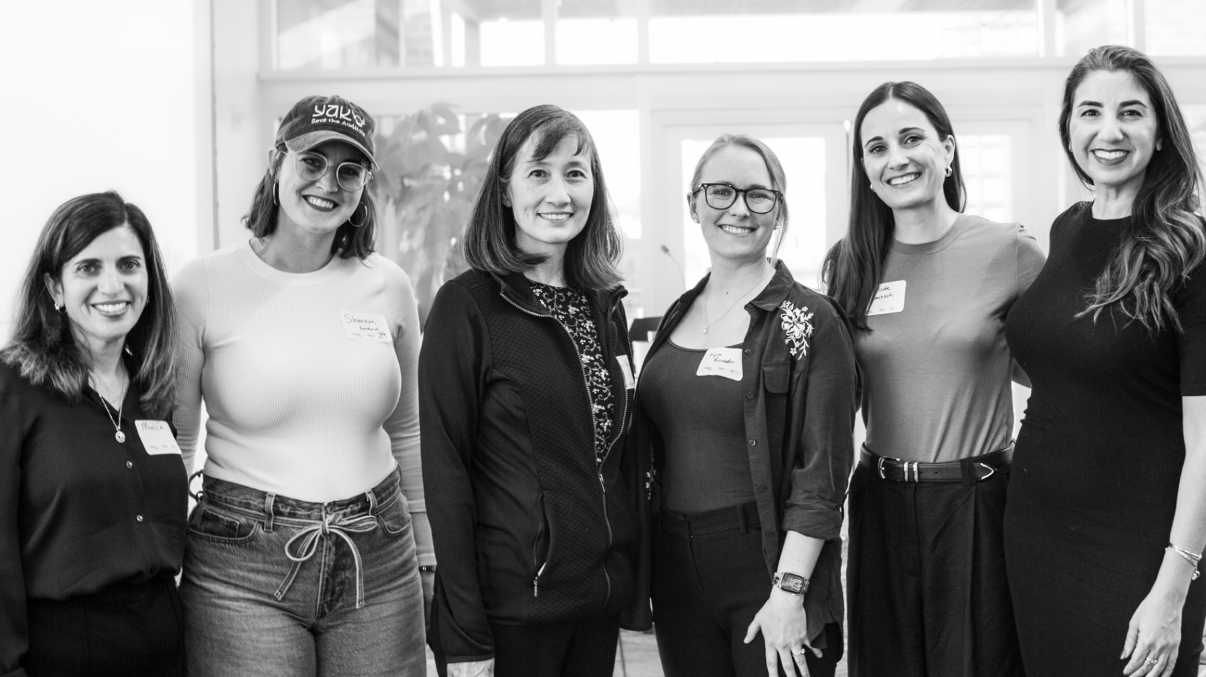Group portrait of women leaders participating in a WAAC event.